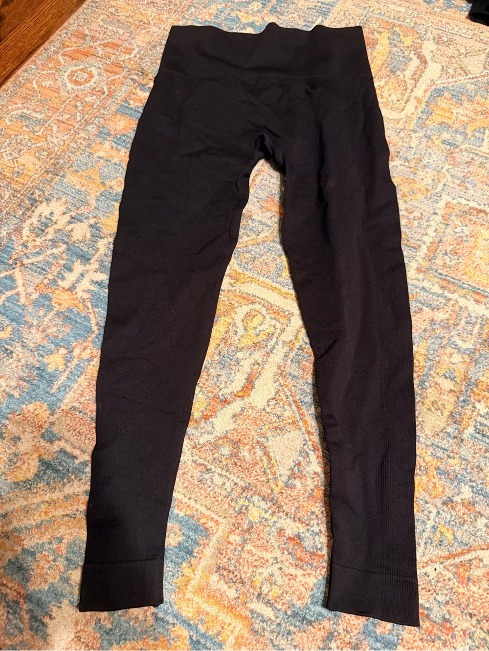 SET ACTIVE Black High-Waist Leggings